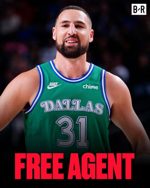 Mavs and Klay Thompson have reached a buyout.

Klay is now a free agent 👀 