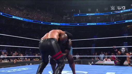 The MFTs successfully defend their title against Damian Priest and R-Truth! #WWE #SmackDown 