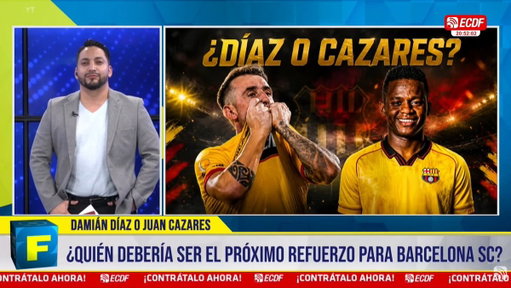 "SI TRAE A DAMIÁN DÍAZ Y DA EL PASO A LAS SOCIEDADES ANÓNIMAS, PASARÍA A LA HISTORIA DE BARCELONA SC" 🟡🚨

🎙️ @JerryRobalino le deja un contundente mensaje a Miguel Montalvo, presidente de Barcelona SC.

#FdeFutbolxECDF 📲 https://www.youtube.com/watch?v=cYuXT0zWKyo 