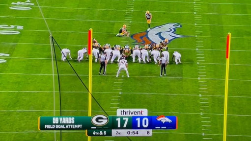 The Packers have found themselves an absolute dude in kicker Trey Smack. Nails this 59-yard kick, and is now 3-for-3 on 50+-yard kicks in the preseason (he’s 6-for-6 overall).

Set the record for 50+-yard FGs at Florida (10-for-13) and now he can’t miss in Green Bay. 
