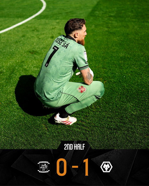 Shooting towards our fans in the second half. 