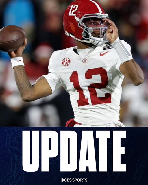 Alabama is expected to name sophomore Keelon Russell as its starting quarterback, sources tell @CBSSports.

Was a Class of 2025 blue-chip recruit. Ranked as the second-best overall recruit in that 2025 recruiting class. 