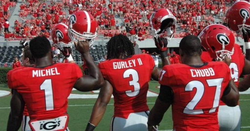 This Georgia backfield was ridiculous.

Sony Michel, Todd Gurley and Nick Chubb are all retired, and none of them are even 33 yet. Crazy how fast the NFL moves. 