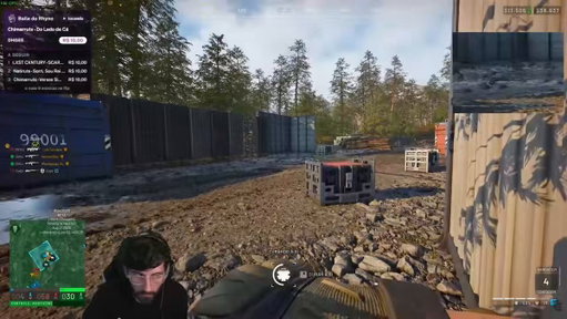 FPS do ano na minha opnião. @WARDOGS. 100 pessoas no server, dividido em 3 times ( sim a matematica não fecha) disputando 1 objetivo em comum. Famoso king of the hill do arma! Jogo esta 120 reais, bem otimizado. Testem!!! 