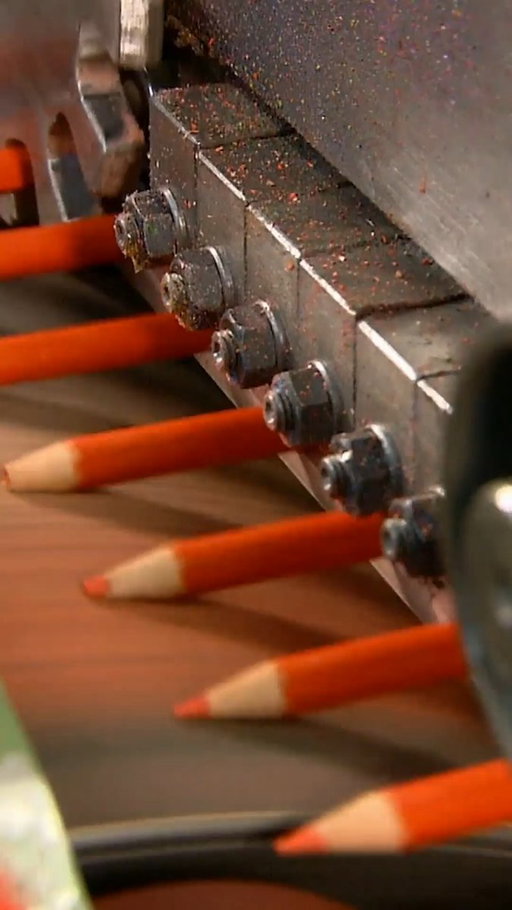 Creating colored pencils 🎨 #howitsmade #art #coloredpencils 
