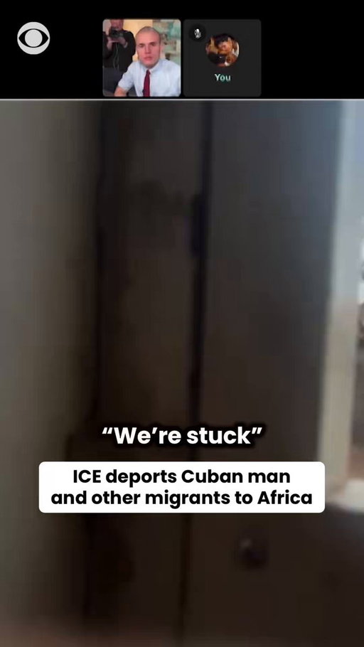 Cuban immigrant Yasmany Moreno de Armas says ICE never told him he was being deported to the Central African Republic, a deeply impoverished country that the State Department warns Americans not to visit for any reason due to widespread violence.

The conflict-ridden country is one of more than 30 “third countries” that have agreed to accept deportees sent by the Trump administration who are citizens of other nations.

Moreno de Armas told CBS News’ @camiloreports he’s now stuck inside a building in the capital city of Bangui, alongside deportees from countries like Ecuador, Honduras, Nepal, Russia and Vietnam.