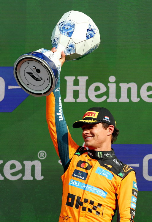Your #DutchGP winner, Lando Norris 🏆

#McLarenF1 