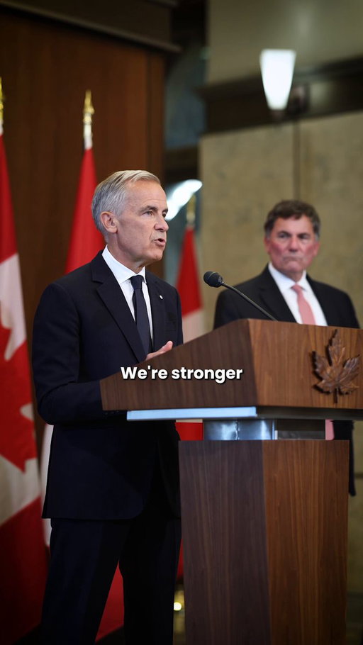 We are stronger now than when the United States started this trade war. More unified, more determined and more ambitious. 
