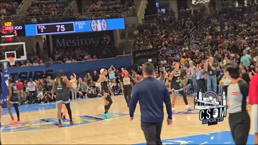 HOLDING COURT: Former NBA center @EnesFreedom was removed from the #WNBA Indiana Fever vs. Chicago Sky game Sunday night, after exchanging words with Sky player Natasha Cloud. 

Freedom had previously announced his intent to enter next year's WNBA Draft to challenge the league's gender-eligibility rules. https://t.co/BCz1LV6iyP