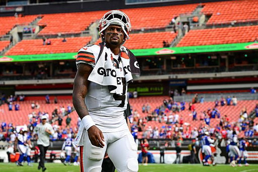 Just in: Deshaun Watson has been named Cleveland’s starting quarterback for week 1 at Jacksonville. 