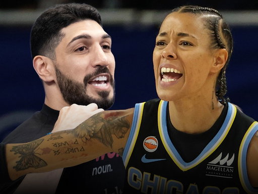Ex-NBA player Enes Kanter Freedom ejected from WNBA game after altercation with player 😳 

Video: https://t.co/tprex3xorU 