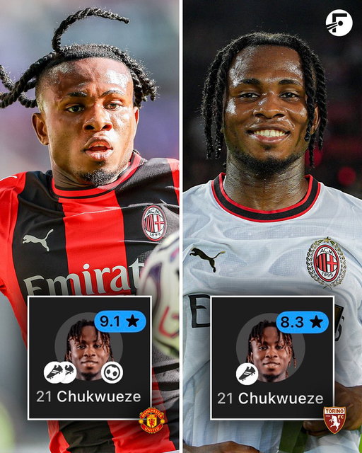 😅Samuel Chukwueze has become a right wing back under Ruben Amorim, and he’s performing at excellent levels - winning back-to-back MOTM ratings! 