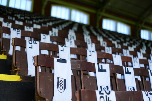 A scarf on every seat.

Fulham fam, you know what to do. 🤍 
