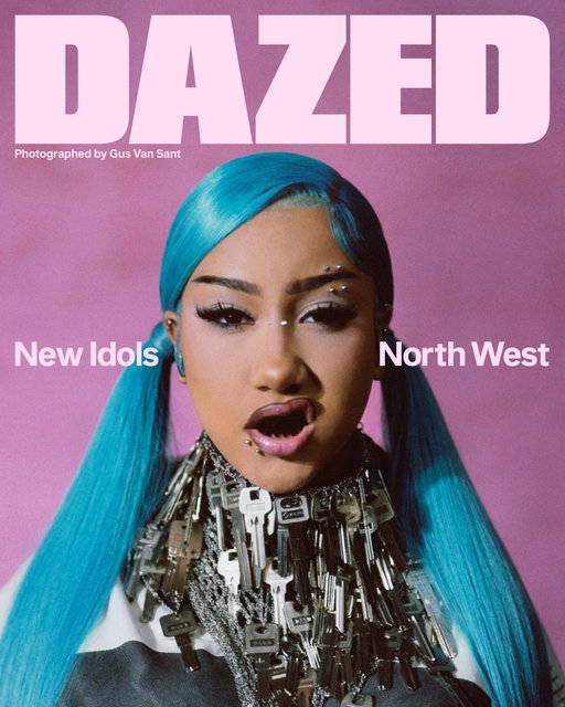 Born into the world’s most visible family, #NorthWest has spent 13 years being watched. 

Now, with a riotous debut EP, she’s ready to be seen on her own terms.

Shot by Gus Van Sant, the legendary auteur behind My Own Private Idaho and Good Will Hunting, we caught up with the 13-year-old rockstar to talk EP N0rth4evr, piercing dreams, Lil Uzi Vert’s Pink Tape changing her life, and carving out an identity of her own.

See more of her cover story: https://www.dazeddigital.com/music/gallery/37325/8/north-west-the-autumn-2026-issue
