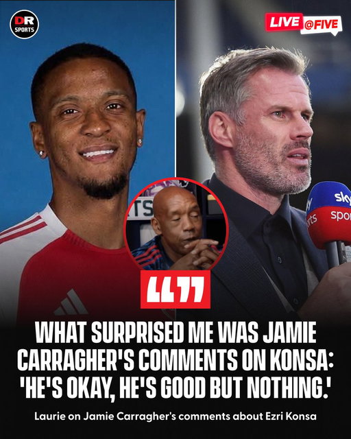 Jamie Carragher’s verdict on Ezri Konsa is causing plenty of debate. 🍿

#LiveAt5 