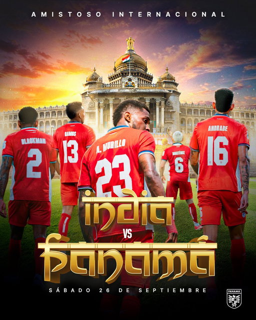 AMISTOSO INTERNACIONAL 

La selección #PanamáMayor🇵🇦 jugará de visita 🆚 @IndianFootball 🇮🇳 el próximo 26 de septiembre en el primero de sus tres partidos amistosos internacionales programados para la próxima fecha FIFA.

Los detalles ➡️ https://bit.ly/4caC7AL

#MareaQueLate 🌊🇵🇦