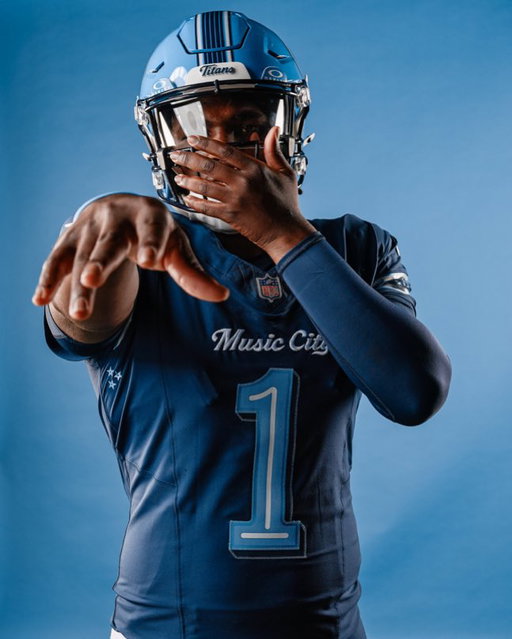 First look at the Titans new rivalries jerseys

How do we feel? 