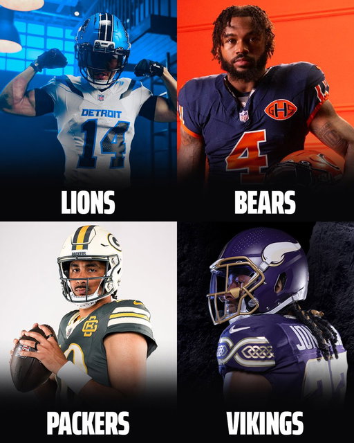 New Rivalries uniforms just dropped 🚨

Which NFC North team released the best set? 🤔

(via @NFL) 