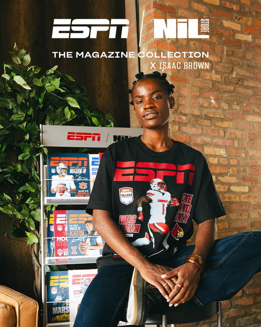 The ONE and only  

Isaac Brown runs onto the cover of our ESPN The Magazine Collection, now available at the @nil_store

Collect yours: https://nil.store/espn/collections/espn-the-magazine-college-football 