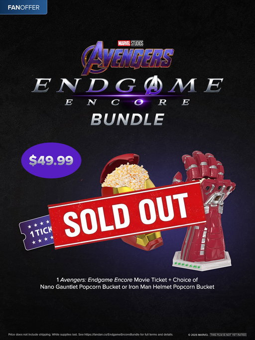 🚨Our Avengers Endgame: Encore bundle is officially SOLD OUT!🚨

Good news: tickets are still available. Grab yours before those are gone too: 
https://t.co/CgcsDpHycS 