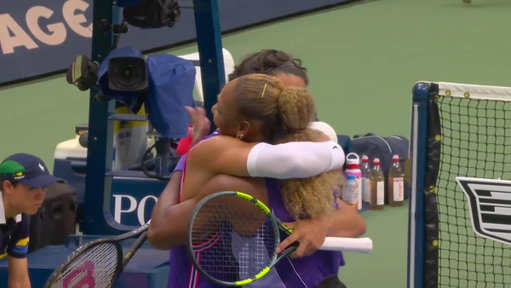 Serena Williams &amp; Carlos Alcaraz get the win in their doubles debut 🤩

(via @usopen)

