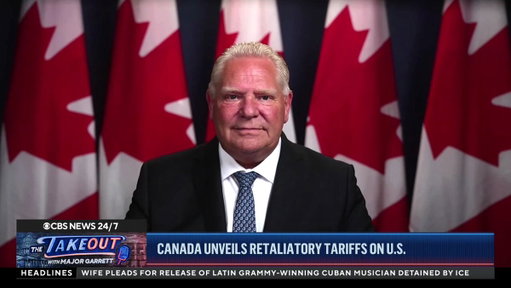 Ontario Premier Doug Ford said he does not regret calling President Trump a “dictator” and a “bully” amid escalating trade tensions between the U.S. and Canada. “No, not at all. I stand by those comments,” Ford told CBS News, while calling for both sides to return to the negotiating table.

Asked about Trump’s suggestion that Lake Ontario be renamed “Lake America,” Ford said: “I have to laugh when he comes up with these ideas. It’s always going to be Lake Ontario here in Canada.”