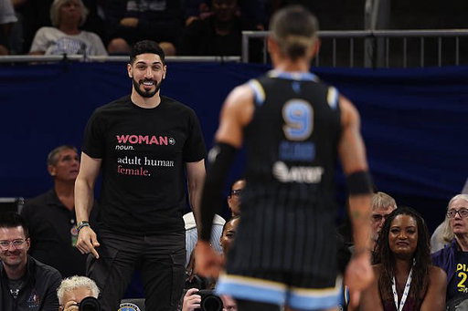 BREAKING: Enes Kanter Freedom has been BANNED from Chicago Sky games, per @kareemcopeland 

"He has demonstrated to us, unequivocally, that he has the potential to be a threat." 