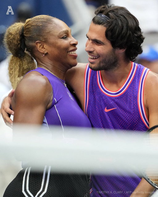 There was Carlos Alcaraz doing those crazy Alcaraz things.

There was Serena Williams rocketing aces and finding angles that looked impossible.

The pair may be out of the U.S. Open mixed doubles, but they stole the show.

https://t.co/812ptDxBps 