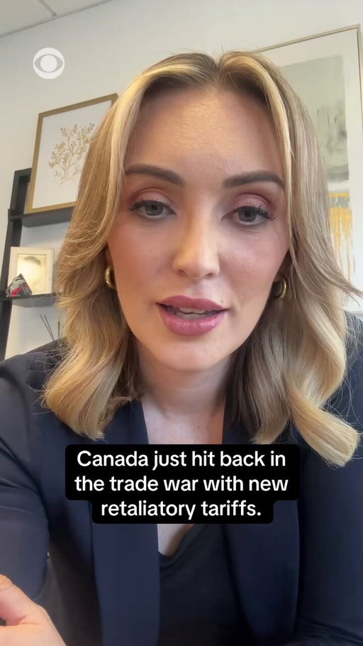 Canada just hit back in the trade war with new retaliatory tariffs after U.S. put 50% tariffs on a large amount of Canadian goods. Kelly O’Grady breaks down why this may be a strategy for Canada and how it may impact consumers. 
