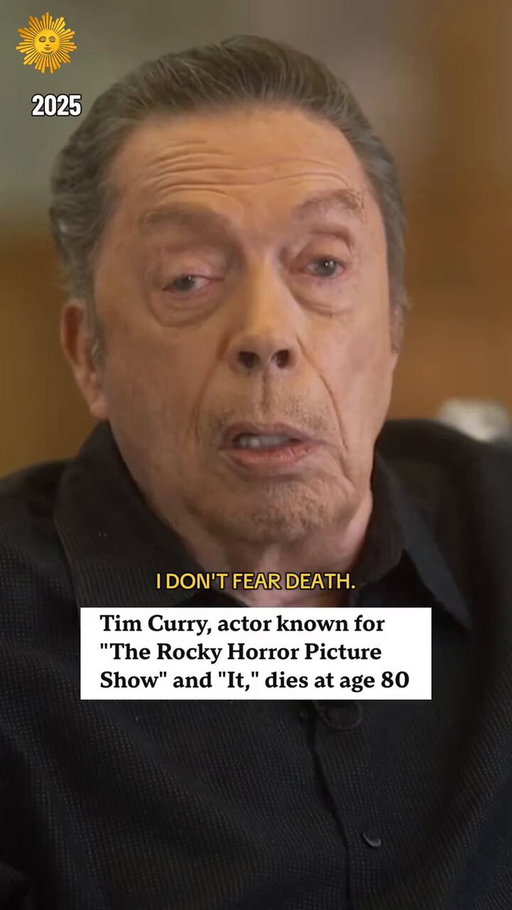 “I don’t fear death. I try to avoid it, as I think we all do.”

In a 2025 interview, Tim Curry, who died at the age of 80, spoke candidly about mortality, saying he believed that in the end, he “may well embrace it.” https://t.co/KC9DmXCSDc 