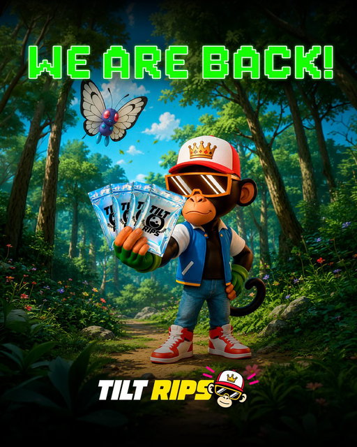 Maintenance is over and everything is back up! To celebrate how BACK we are, we're gonna send $10 packs to 100 lucky winners! 🔥

Drop a like and comment your Tilt Rips ID below. Add a screenshot of your favorite pull on Tilt Rips for extra luck 👀👇 