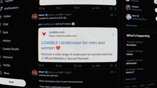 https://lovable.dev/ → https://lovable.com/ 