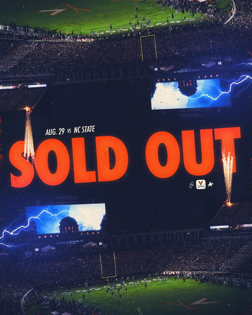 Scott Stadium has been 𝐒𝐎𝐋𝐃 𝐎𝐔𝐓.

#GoHoos 🔶⚔️🔷 
