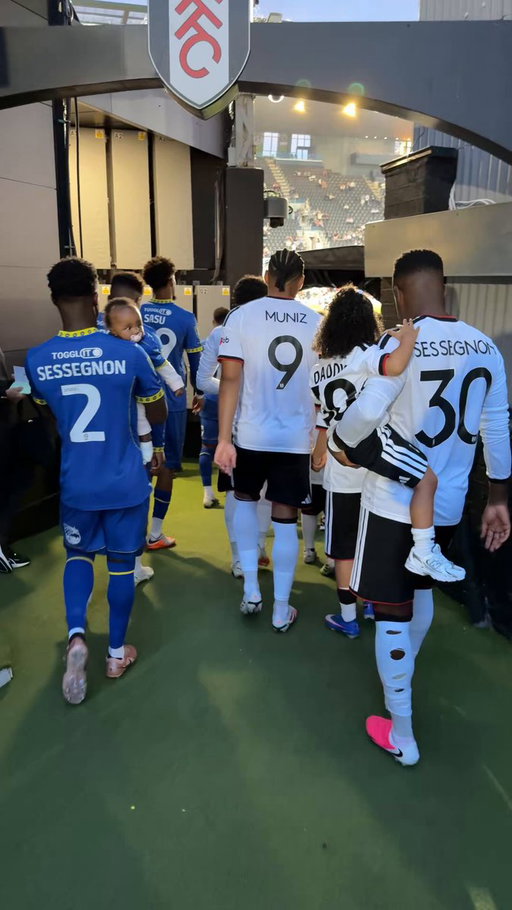 What a moment for the Sessegnon family. 🤍 