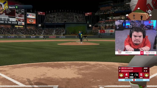 Hey @MLBTheShow wanna know why people quit your game? On top of all the server issues and poor content they load into games and this happens. This is why people HATE shrinkage. Take it out. It’s horrible for the game. Also stop giving cards 45 Vision. 