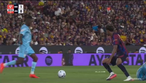 🚨Yamal didn’t even get a yellow card for this challenge against Athletic Club 
