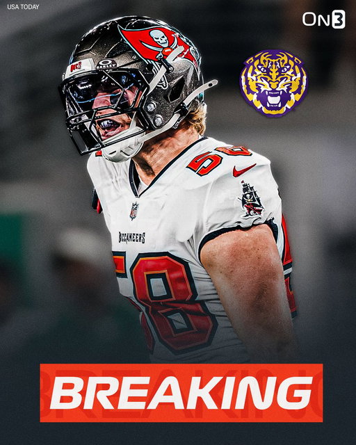 NEW: Tampa Bay Buccaneers EDGE Jack Pyburn will return to LSU if he's not rostered on an NFL roster by September 1, @Jon_Blau reports🐯

https://t.co/dca5GIN8y8