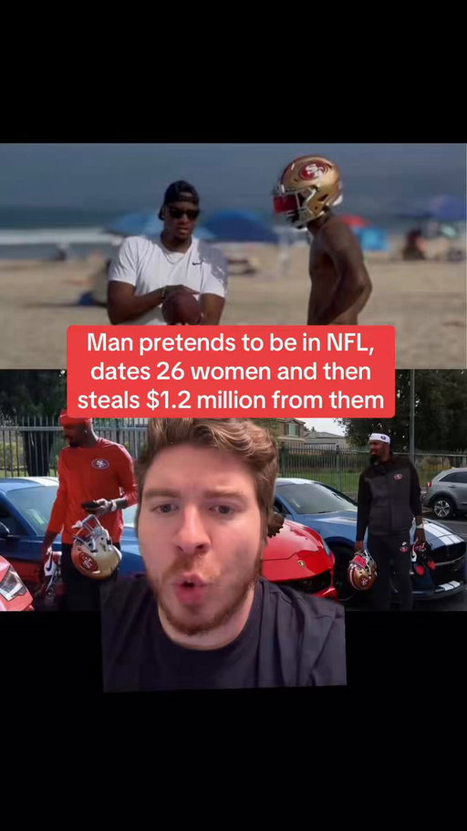 The man who faked being a 49ers players and then defrauded 26 of his girlfriends out of $1.3 million dollars is the story of the year. 