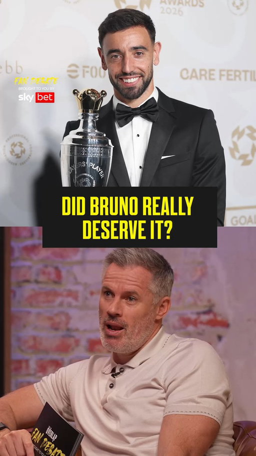 "Is it outstanding if you only played Premier League games?" 🤔

"How many big games did he play?" 😬

Bruno Fernandes has been voted the PFA Players’ Player of the Year... but does everyone agree? 👀 🏆 