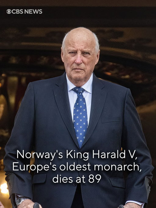 King Harald V of Norway, who went into exile in the United States as a child during the Nazi occupation of his homeland and refused a string of European noblewomen to marry his school sweetheart, died Friday. He was 89. 