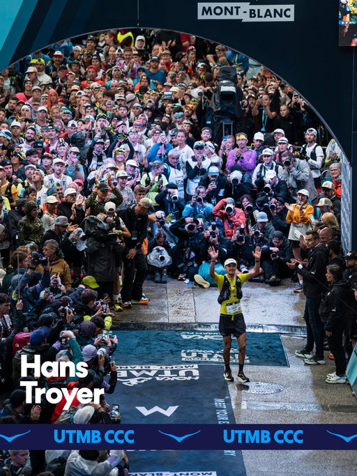 First @UTMBMontBlanc start. ✅
First CCC. 👟
First podium. 🥉

Way to soar from Courmayeur to Chamonix, Hans. 🪽

#HOKA #LetsFlyChamonix #FlyHumanFly 