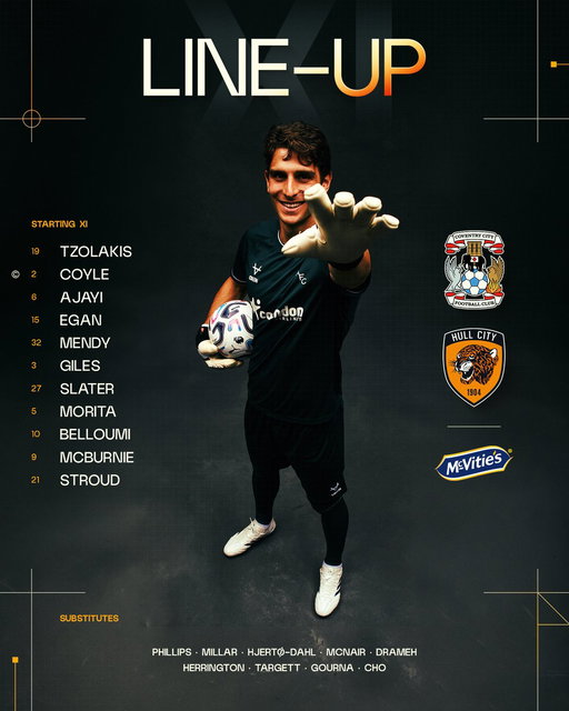 Tigers in Cov! 📋 