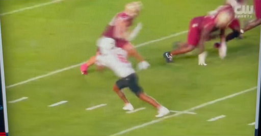 New Mexico State’s Brodie Malone-Bradford just burned an NFL prospect for six … what’s going on with Florida State? Mike Norvell’s hot seat is already getting hotter and it’s not even Week 1. 