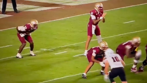 Florida State has one of the most talented running backs in the country in Ousmane Kromah. Unbelievable run here.

Last year, as a true freshman, Kromah averaged 4.1 yards per carry after contact. 