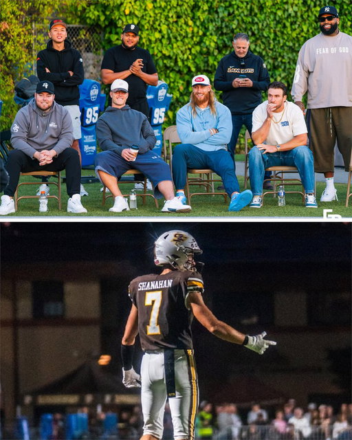 George Kittle, Christian McCaffrey, Trent Williams and other 49ers players pulled up to St. Francis High School to support Kyle Shanahan's son, Carter, who plays wide receiver and kick returner.

(📸 evbeflicks/IG, cartershano/IG) 