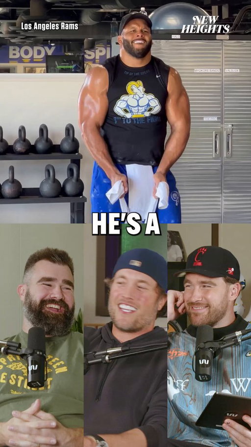 Aaron Donald never takes it easy in the weight room, no matter who he’s working out with 😅

Welcome back, @AaronDonald97  