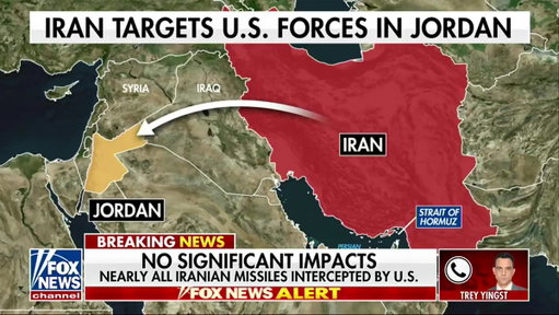 "U.S. forces in Jordan are under missile attack."

FOX News' @TreyYingst reports Iran is attacking U.S. bases in Jordan in response to American strikes on Iranian missile launchers on Larak Island.

"There are efforts underway to shoot down this incoming fire," Yingst reports, as U.S. forces work to intercept the missiles.

@BigWeekendShow