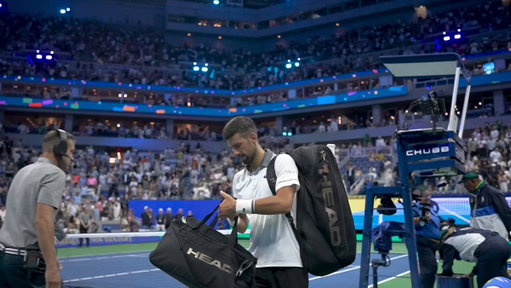 Mariano Navone may have upset Novak Djokovic, but the crowd still rose to their feet for the legend.

Listen to that standing o 👏 