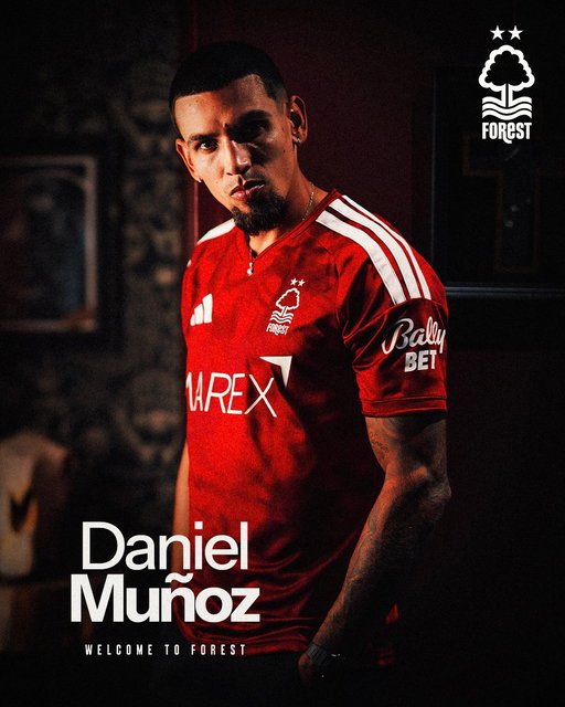 Welcome to Nottingham Forest, Daniel Muñoz. ✍️ 