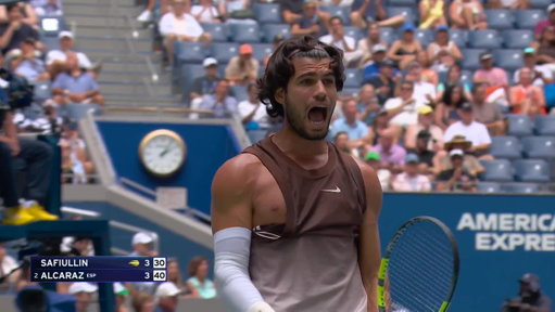 Cue the Carlos Alcaraz break of serve! 